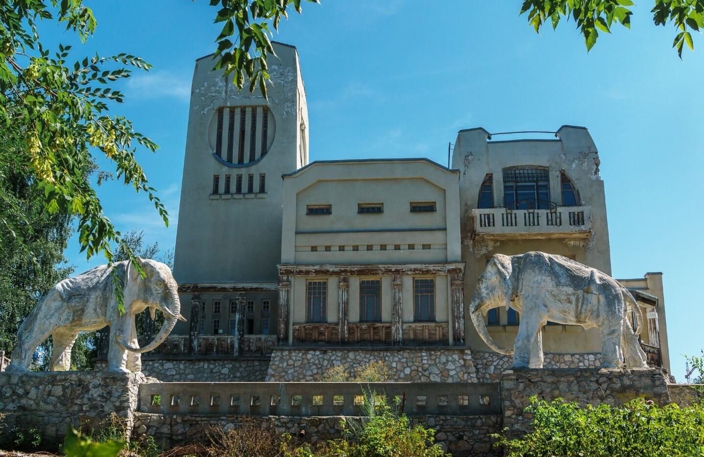 Самара дом со слонами история фото