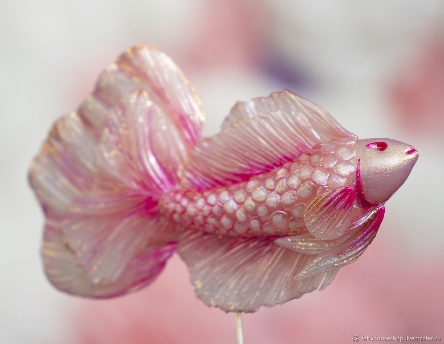 Розовый Фламинго рыбка